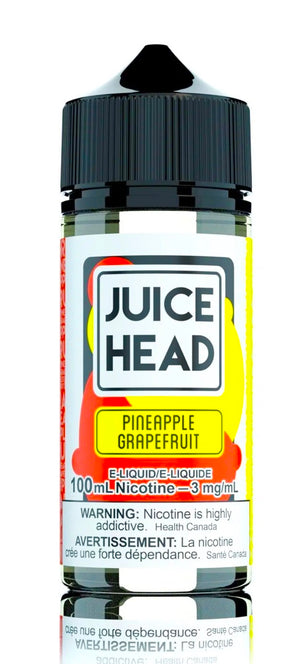 100ml JUICE HEAD Pineapple Grapefruit -   Easyvape.ca Brockville Vape Shop. Our Store Hours: Mon - Sat 9:30am - 4:30pm Call: 613-865-8959