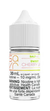 SAVR - Sweet Cherry Lime 30mL Salt Nic -   Easyvape.ca Brockville Vape Shop. Our Store Hours: Mon - Sat 9:30am - 4:30pm Call: 613-865-8959