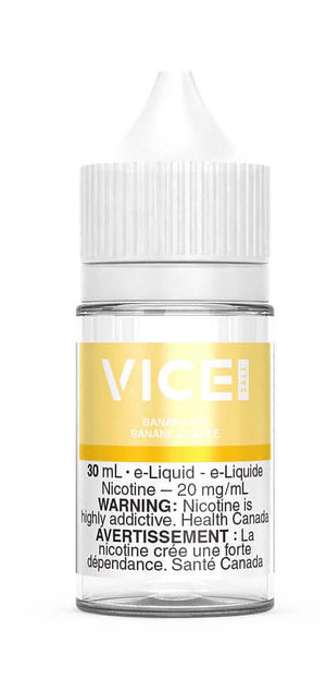 BANANA ICE BY VICE SALT -   Easyvape.ca Brockville Vape Shop. Our Store Hours: Mon - Sat 9:30am - 4:30pm Call: 613-865-8959