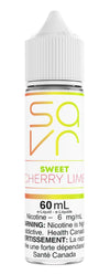 SAVR-Sweet Cherry Lime 60mL  FREEBASE