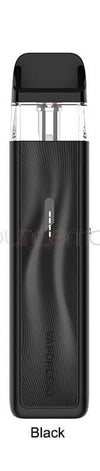 Vaporesso XROS 5 Mini Pod Kit in black, featuring COREX 3.0 technology and adjustable airflow for smooth vaping.
