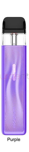 Vaporesso XROS 5 Mini Pod Kit in purple color, a sleek and modern MTL vaping device.