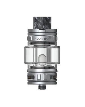Smok TFV18 tank with 7.5 ml capacity, featuring meshed coils and adjustable bottom airflow system for optimal vape flavor.