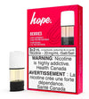 STLTH POD PACK HOPE BERRIES (3 PACK) [ON] ONTARIO ONTARIO STLTH POD PACK HOPE BERRIES Hope Berries - A Blissfully balanced mix of strawberries, raspberries, and blueberries. Perfect for the sweet tooth! 2.0 mL of E-liquid per cartridge