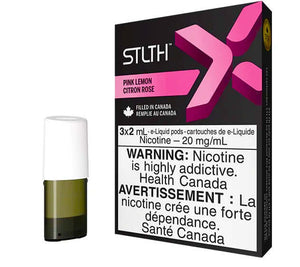 STLTH X POD PACK PINK LEMON (3 PACK) 20mg ONTARIO - EasyVape.ca Great Canadian Vape Shop
