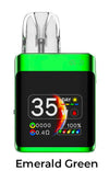 Features G Pod Platform Adjustable Output Power Theme Selection Fine-turning Airflow Control Specifications Material: PCTG, Zinc Alloying Dimensions: 79.15mm × 49.5mm × 19.5mm Display Screen: 1.8” TFT Color Screen Net Weight: Approx. 91 g E-liquid Capacit