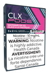ONTARIO CLX - Watermelon Ice PodsIndulge in the refreshing taste of watermelon and the icy coolness of menthol with our ONTARIO CLX - Watermelon Ice Pods. Each pack contains 3 pod cartridges, with 2ml of e-liquid per pod. These pods are compatible with th