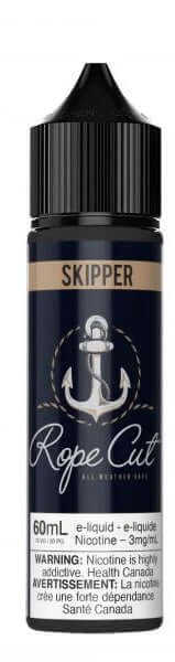 ONTARIO SKIPPER BY ROPE CUT 60MLVery smooth, this classic vanilla tobacco flavour blend is the perfect balance and delicious.PG/VG Ratio: 30/70 Skipper 60ml Vanilla Tobacco by Rope Cut ONTARIO