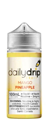 100ml Mango Pineapple by Daily Drip -   Easyvape.ca Brockville Vape Shop. Our Store Hours: Mon - Sat 9:30am - 4:30pm Call: 613-865-8959