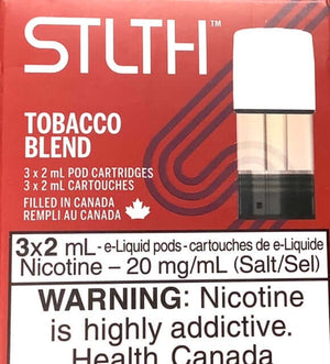 Tobacco Blend 20mg STLTH Pods -   Easyvape.ca Brockville Vape Shop. Our Store Hours: Mon - Sat 9:30am - 4:30pm Call: 613-865-8959