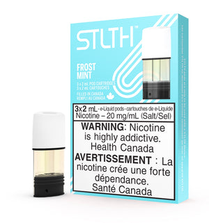 STLTH FROST MINT (3 PACK) 20 mg -duty paid -   Easyvape.ca Brockville Vape Shop. Our Store Hours: Mon - Sat 9:30am - 4:30pm Call: 613-865-8959