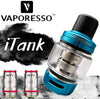 VAPORESSO ITANK 8ml CRC -   Easyvape.ca Brockville Vape Shop. Our Store Hours: Mon - Sat 9:30am - 4:30pm Call: 613-865-8959