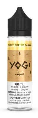 YOGI PEANUT BUTTER BANANA GRANOLA BY YOGI E-LIQUID 60ml -   Easyvape.ca Brockville Vape Shop. Our Store Hours: Mon - Sat 9:30am - 4:30pm Call: 613-865-8959